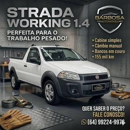 FIAT STRADA 1.4 MPI WORKING CS 8V FLEX 2P MANUAL